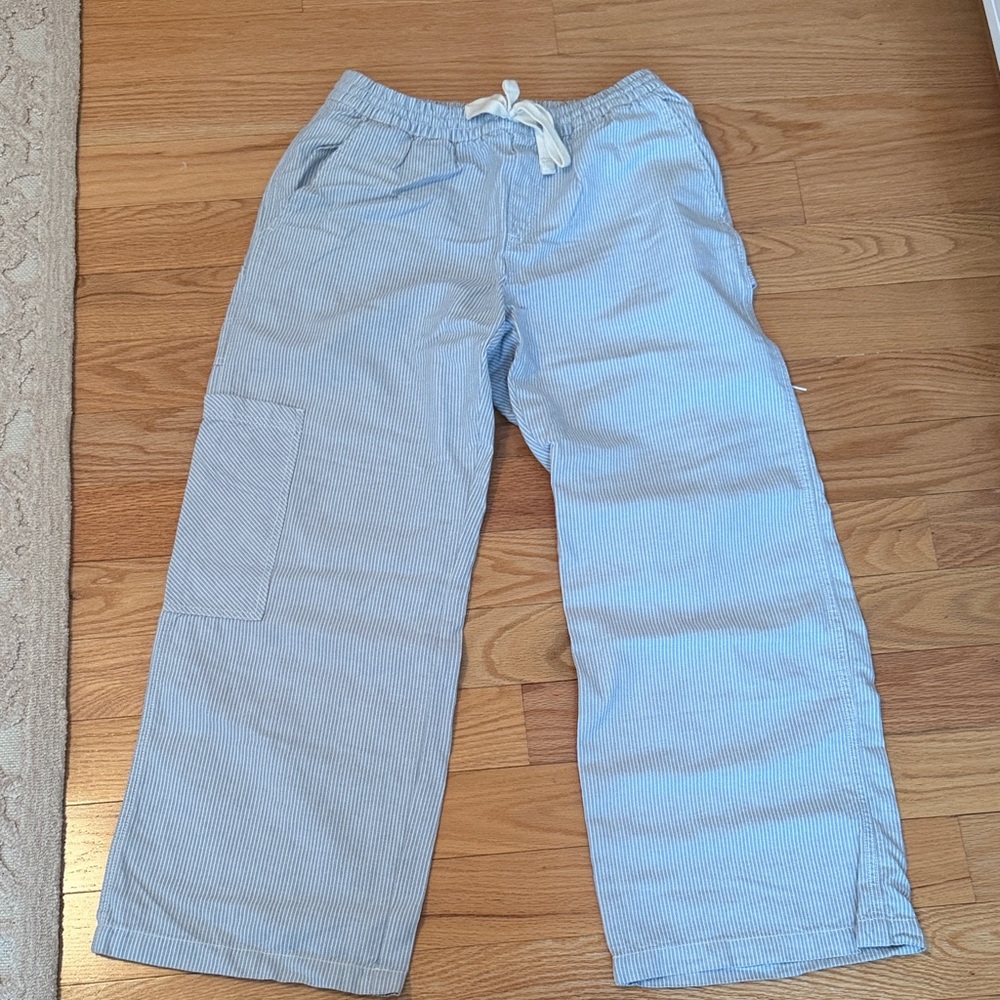 Aerie Women’s Blue Striped Drawstring Pants